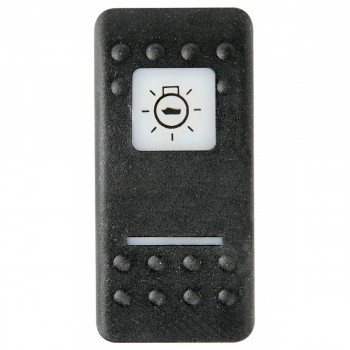 Bascule con simbologia illuminata per Carling Switch